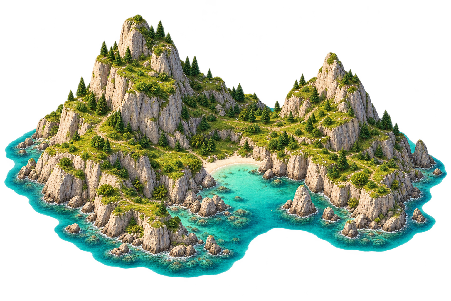 เกาะภูเขา